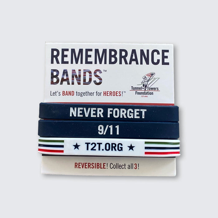 Remembrance Bands™ - Law Enforcement Blue - Set of 3