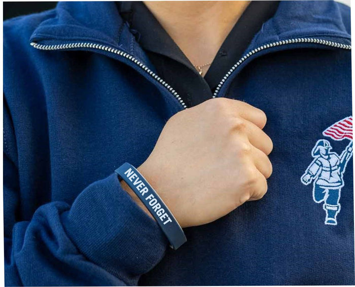 Remembrance Bands™ - Law Enforcement Blue - Set of 3