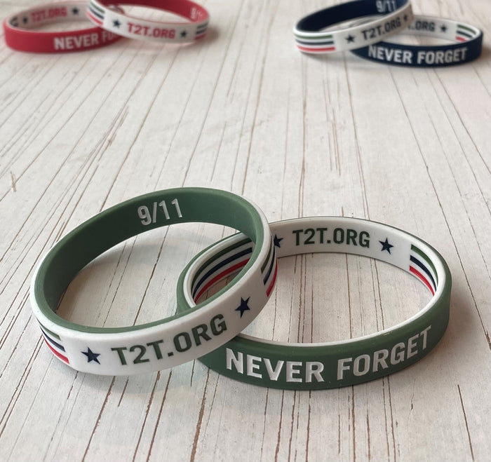 Remembrance Bands™ - Military Green - Set of 3