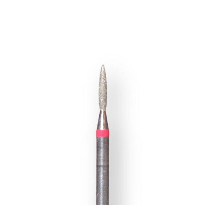 RI- Diamond Nail Bit Flame #2 - 1.4mm (Small Diamond)-Nail Bit-Red Iguana LLC-Gel Essentialz
