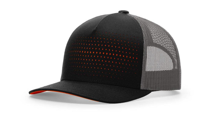 no-logo Richardson Laser Cut Five Panel Trucker-Richardson-Thread Logic