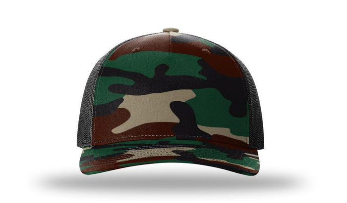 Green Camo/Black / OSFA