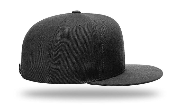 no-logo Richardson Wool Flatbill Snapback-Richardson-Thread Logic