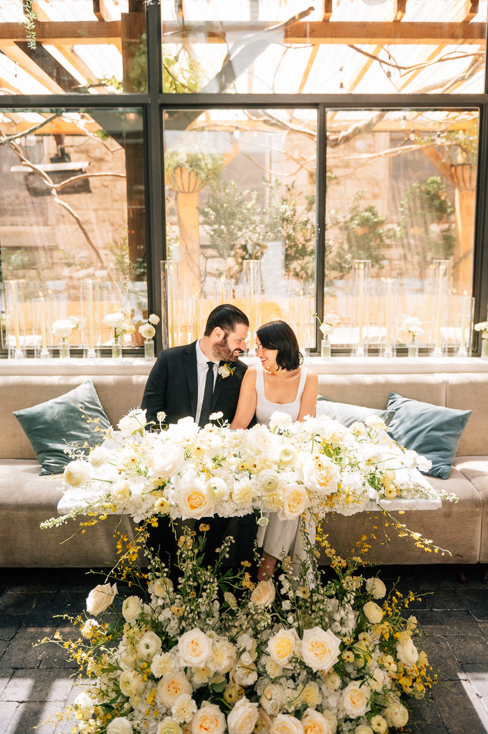 Romantic Butter Yellow Wedding Shoot with Italian Flair