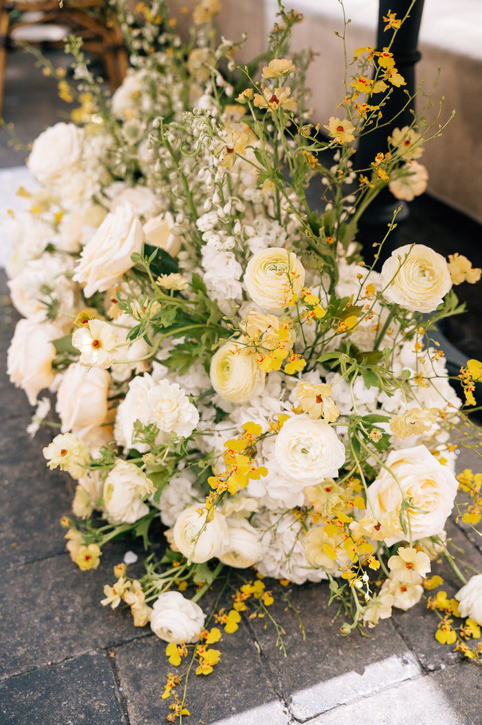 Romantic Butter Yellow Wedding Shoot with Italian Flair