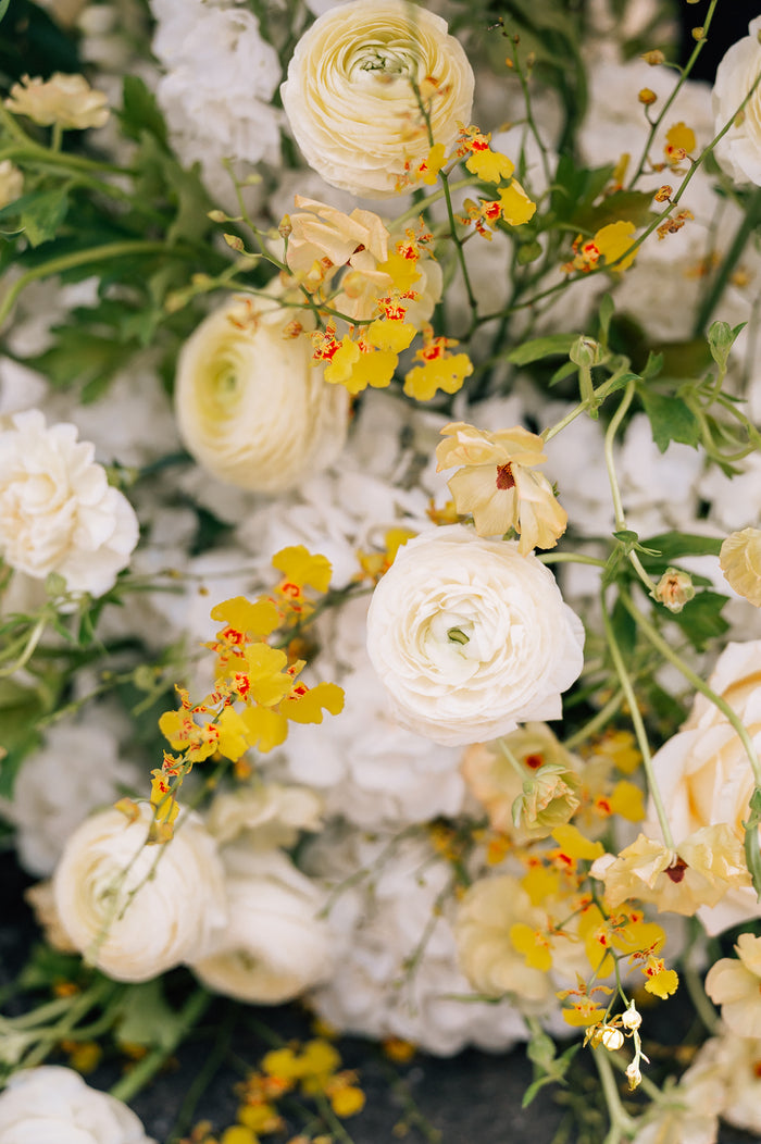 Romantic Butter Yellow Wedding Shoot with Italian Flair