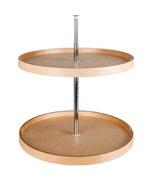 Round Banded Lazy Susan