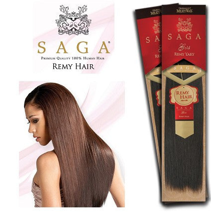 SAGA Gold Remy Yaky Weave Hair by MilkyWay