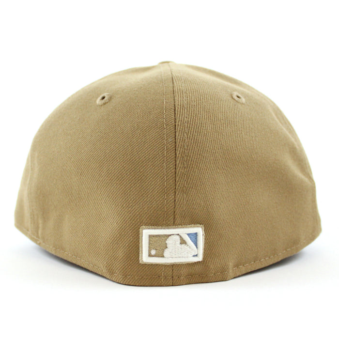 San Francisco Giants 1960-99 TELL IT GOODBYE New Era 59Fifty Fitted Hat (GITD Khaki Sky Blue Under Brim)
