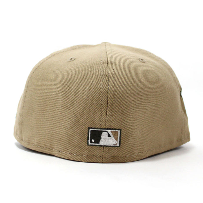 San Francisco Giants 1989 World Series  New Era 59Fifty Fitted Hat (Glow in the Dark Camel Dark Olive Green Under Brim)