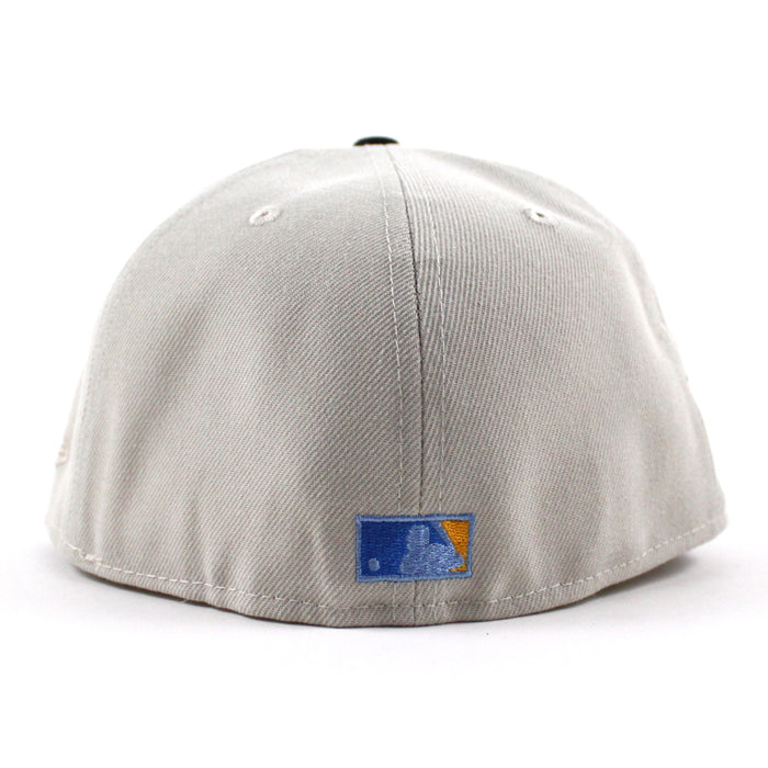 San Francisco Giants Inaugural Season New Era 59Fifty Fitted Hat (Stone Navy Gray Under Brim)