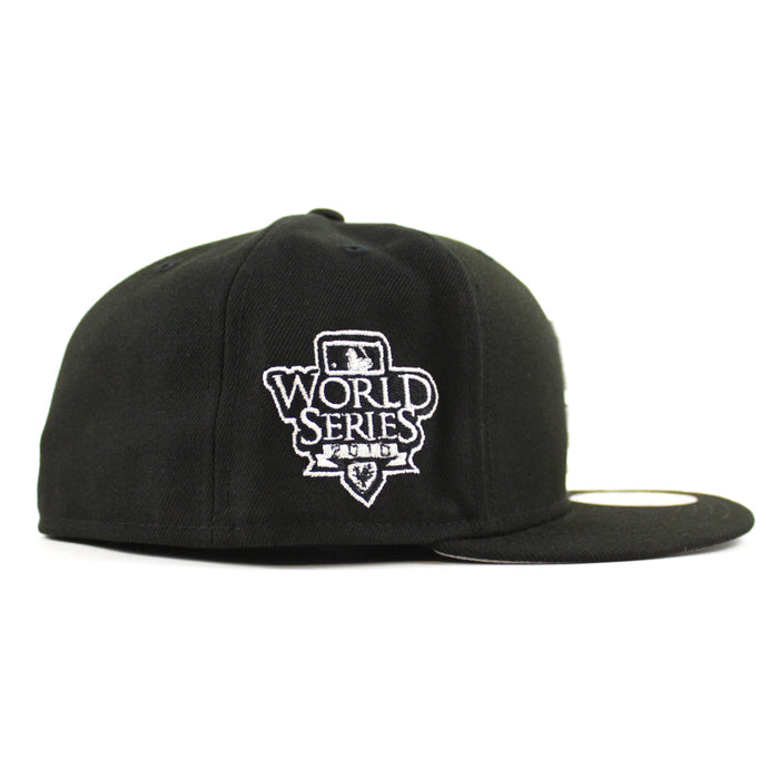 San Francisco Giants World Series New Era 59Fifty Fitted hat (Black White Gray Under Brim)