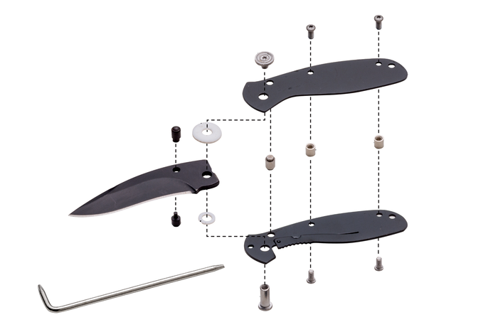 SARGE Small Folding Knife Kit
