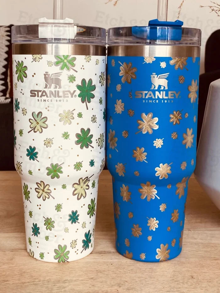 Shamrock Limited Edition Painted Stanley 30Oz