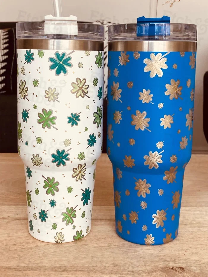 Shamrock Limited Edition Painted Stanley 30Oz