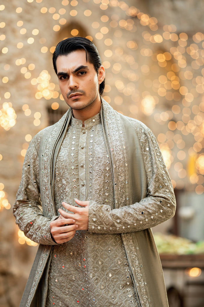 Sheesh - Posh CHAMPAGNE Kurta Pajama
