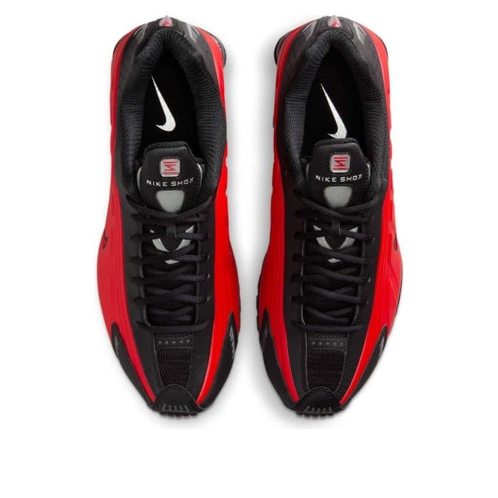 Nike Shox R4 “University Red & Black”