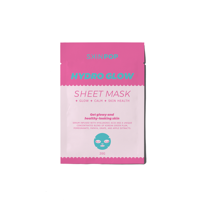 SKINPOP Hydro Glow Sheet Mask 5 PACK
