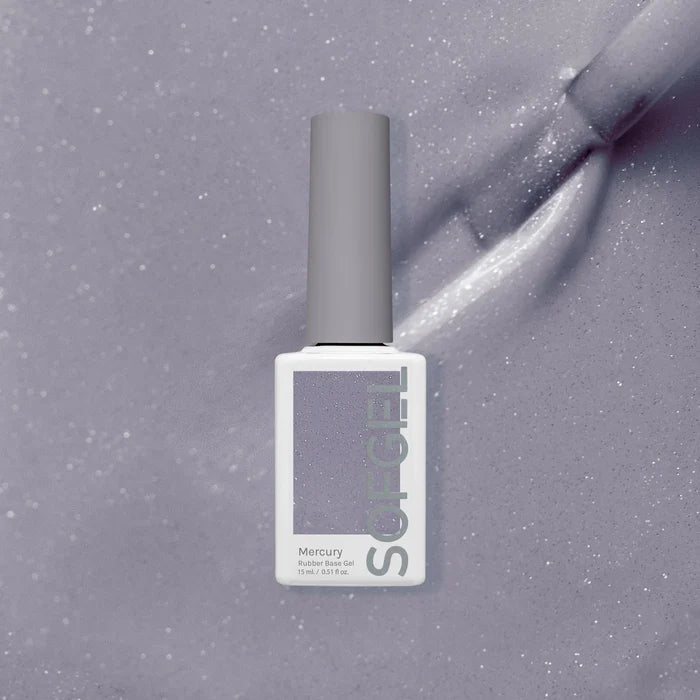 SOFGEL Mercury Rubber Base Gel - 15ml