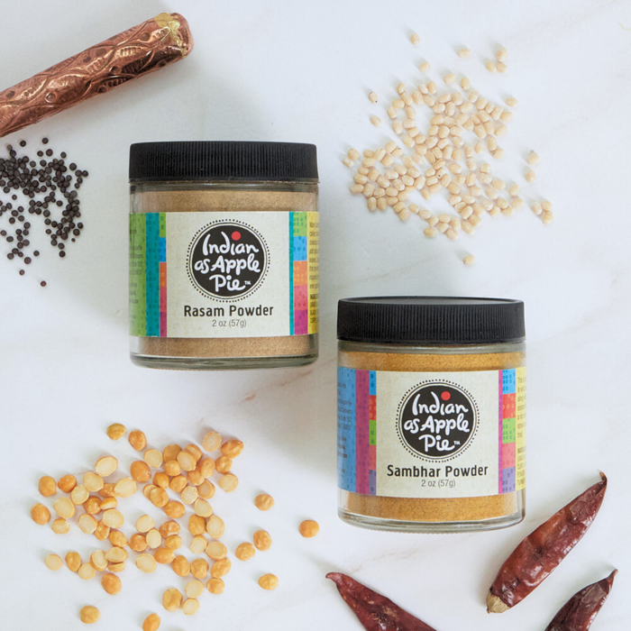 South Indian spices, rasam powder, sambhar powder