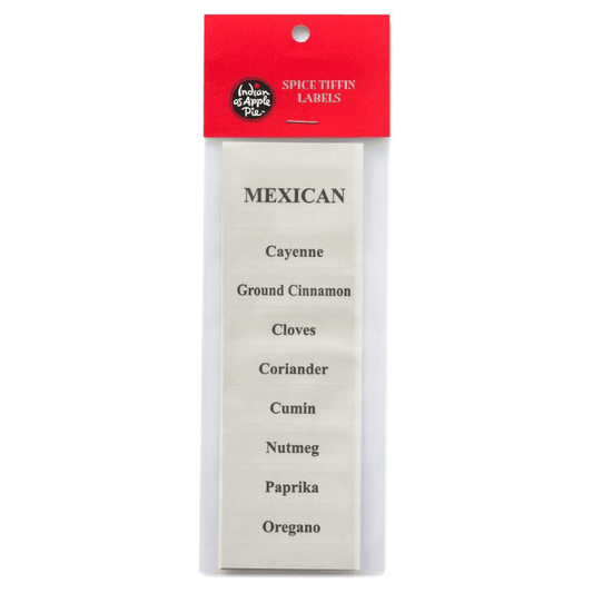 Mexican Spice Labels