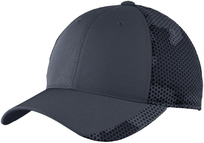 Sport-Tek Camohex Cap-Regular-Sport-Tek-Iron Grey-OSFA-Thread Logic no-logo