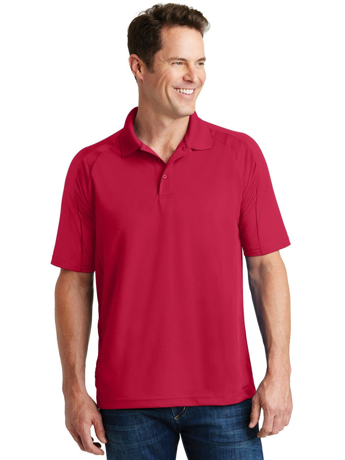 Sport-Tek Dri-Mesh Pro Polo-Regular-Sport-Tek-Engine Red-S-Thread Logic