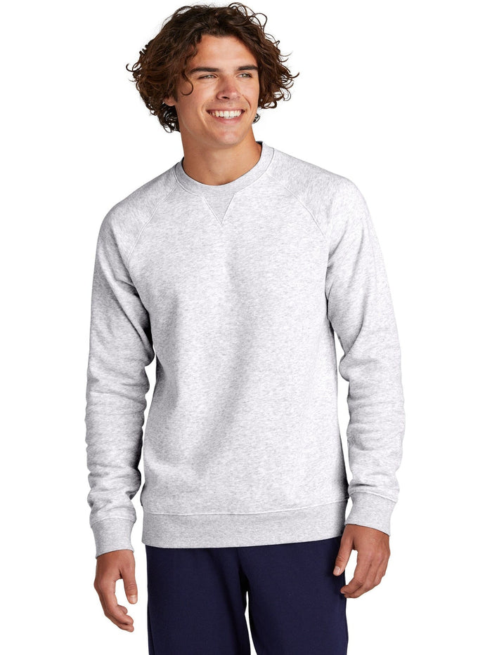 Sport-Tek Drive Fleece Crewneck-Regular-Sport-Tek-Athletic Heather-2XL-Thread Logic