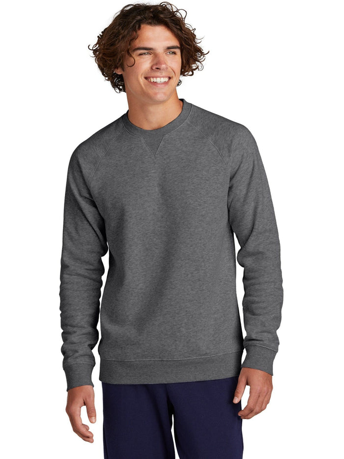 Sport-Tek Drive Fleece Crewneck-Regular-Sport-Tek-Graphite Heather-2XL-Thread Logic