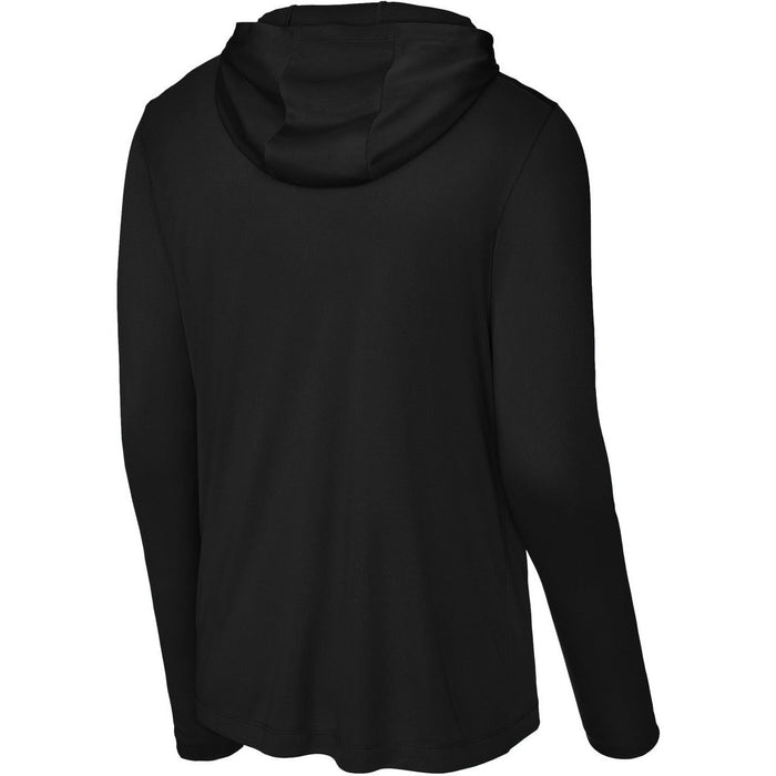 no-logo Sport-Tek Posi-UV Pro Long Sleeve Hoodie-Sport-Tek-Thread Logic