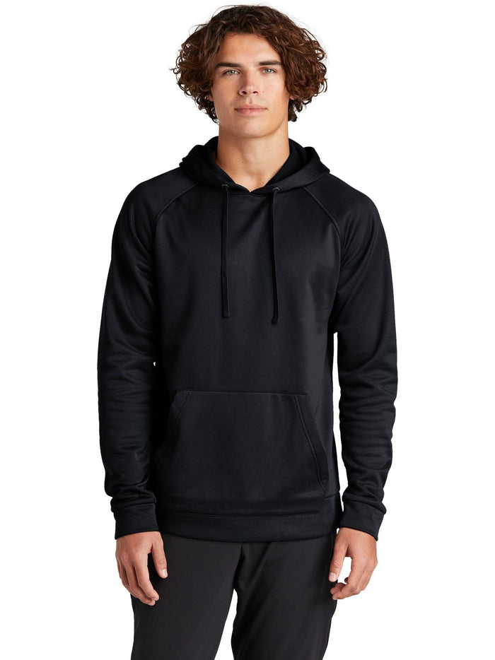 Sport-Tek Re-Compete Fleece Pullover Hoodie-Regular-Sport-Tek-Black-2XL-Thread Logic