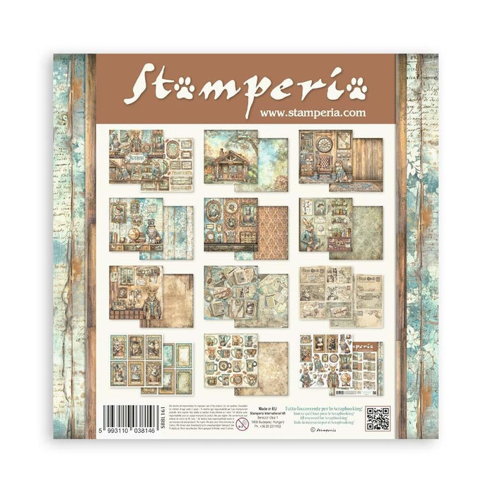 Stamperia - Double-Sided paper Pad 12"X12" - 10/Pkg - Alterego. All you need for scrapbooking! Available at Embellish Away located in Bowmanville Ontario Canada