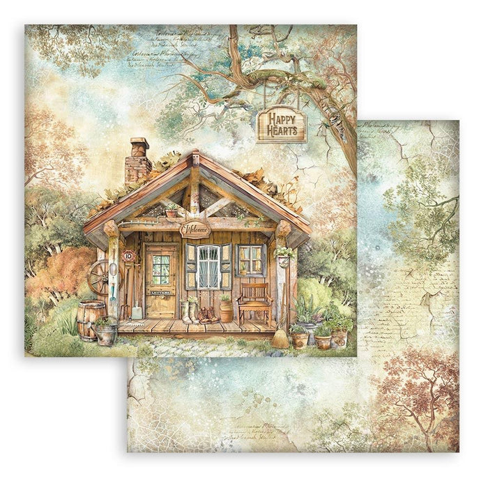 Stamperia - Double-Sided Paper Pad 8"X8" - 10/Pkg - Alterego. Create cards, scrapbooks, etc. Available at Embellish Away located in Bowmanville Ontario Canada.