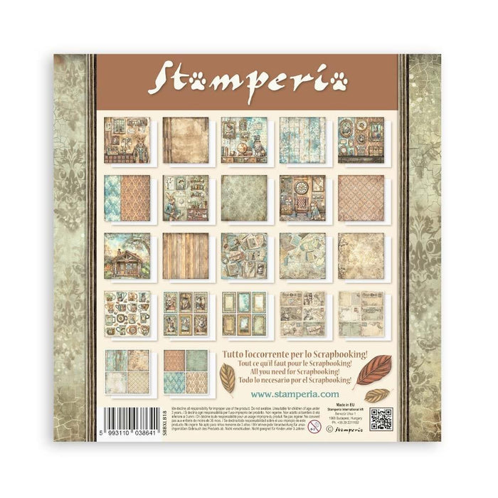 Stamperia - Single-Sided Paper Pad 12X12 - 22 Pack - Alterego