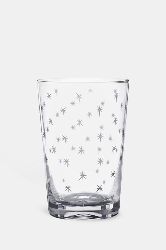 The Vintage List stars tumbler set with engraved star detailing.