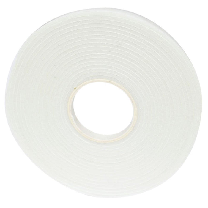 Sticky Thumb - Double-Sided Foam Tape - 3.94 Yards - White, 0.25"X2mm. It's perfect for adding a bit of dimension to most paper, plastic, fabric, metal, wood, and even glass projects. Available at Embellish Away located in Bowmanville Ontario Canada.