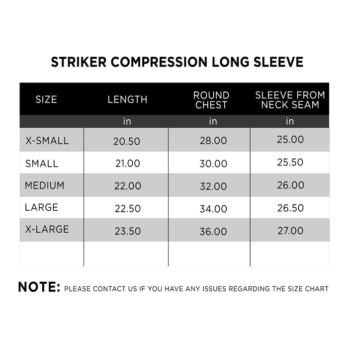 Striker Compression Long sleeve - IRONGEAR Fitness