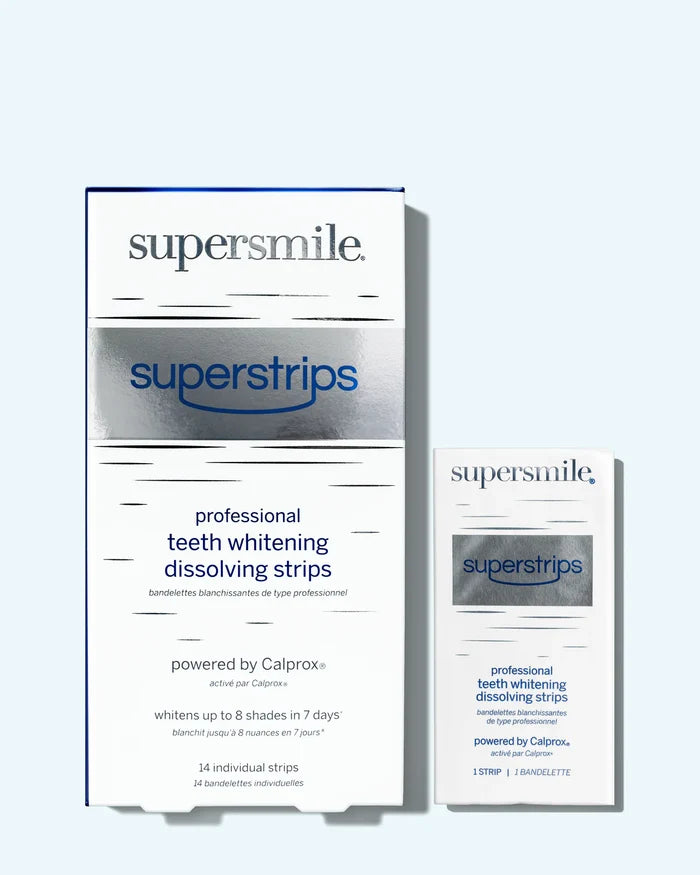 Supersmile Superstrips - Professional Teeth Whitening Dissolving Strips 14 Strips