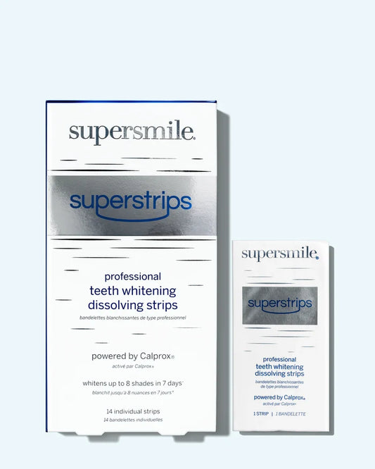 Supersmile Superstrips - Professional Teeth Whitening Dissolving Strips 14 Strips
