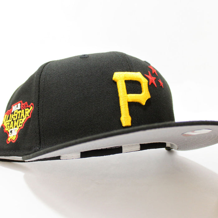 Superstar Pittsburgh Pirates 2006 All Star Game New Era 59Fifty Fitted Hat (Black Grey Under Brim)