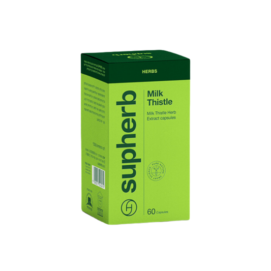 SUPHERB Milk Thistle Herb Extract Capsules - myernk