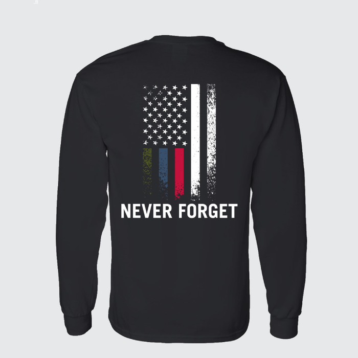 T2T Patriot Long Sleeve Tee - YOUTH (Black)