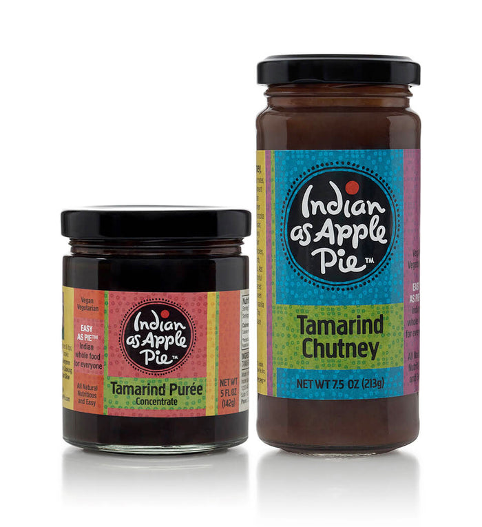 Indian as Apple Pie Tamarind Chutney and Tamarind Puree Set