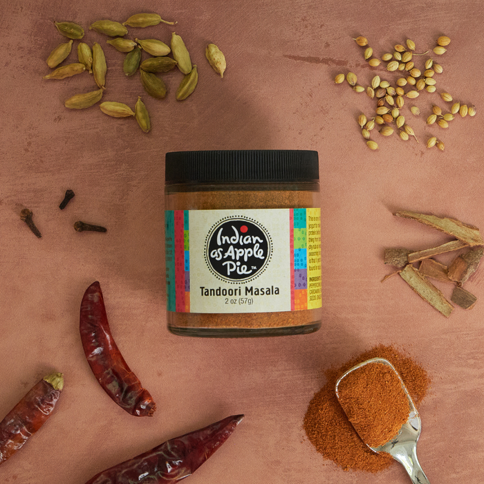 Indian as apple pie tandoori masala