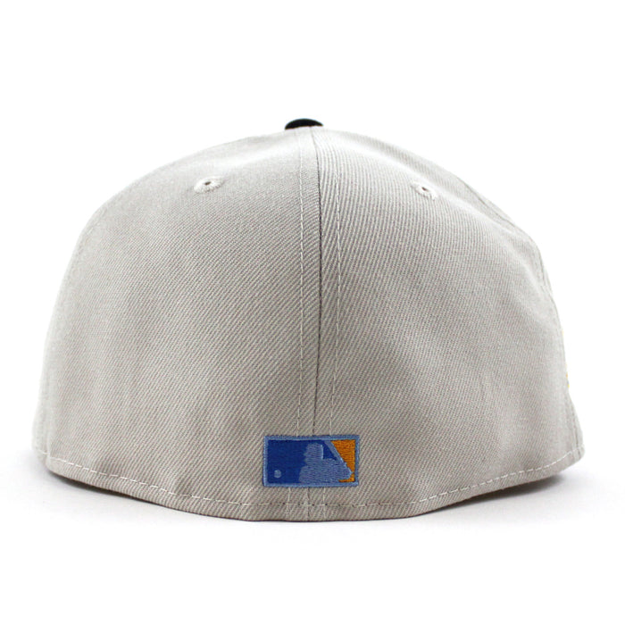 Texas Rangers 1995 All Star Game New Era 59Fifty Fitted Hat (Stone Navy Gray Under Brim)