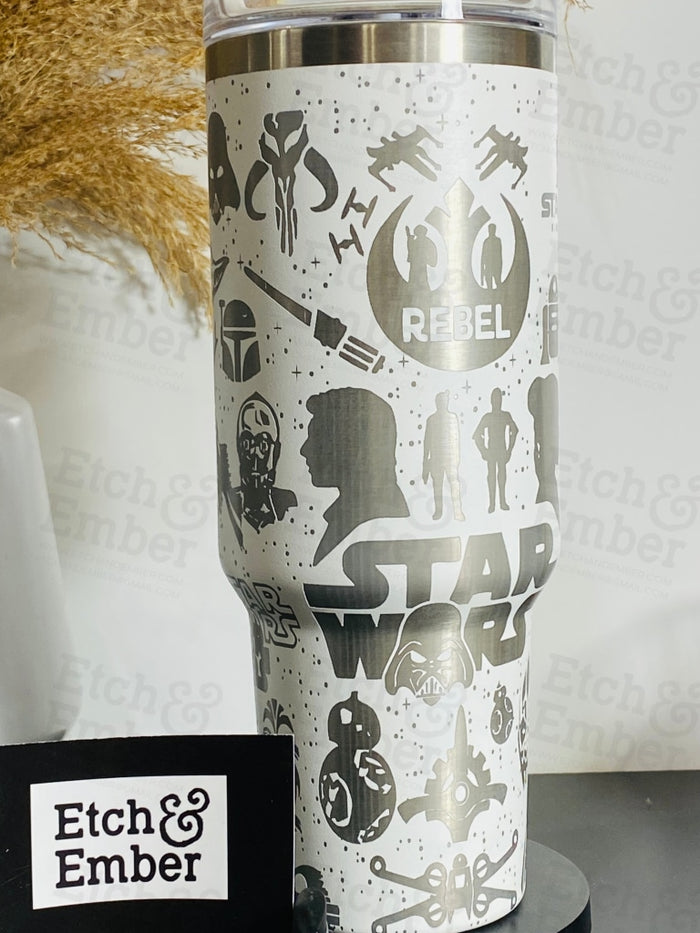 The Force Custom Stanley Adventure Quencher 40 Oz Tumbler Tumblers