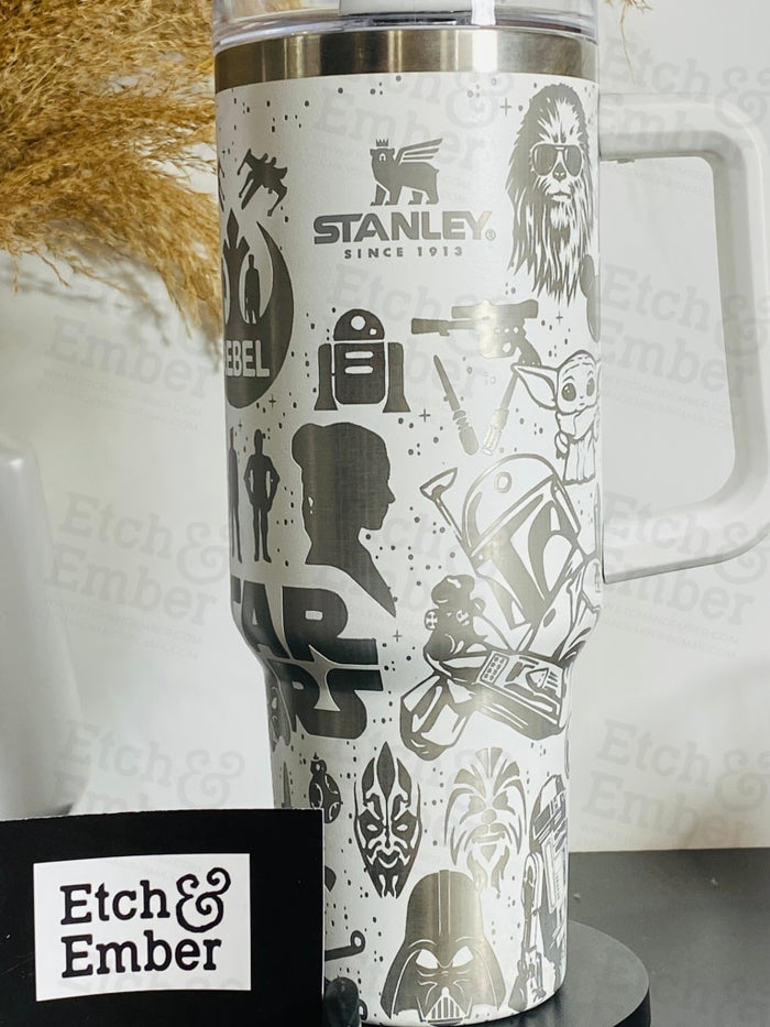 The Force Custom Stanley Adventure Quencher 40 Oz Tumbler Tumblers