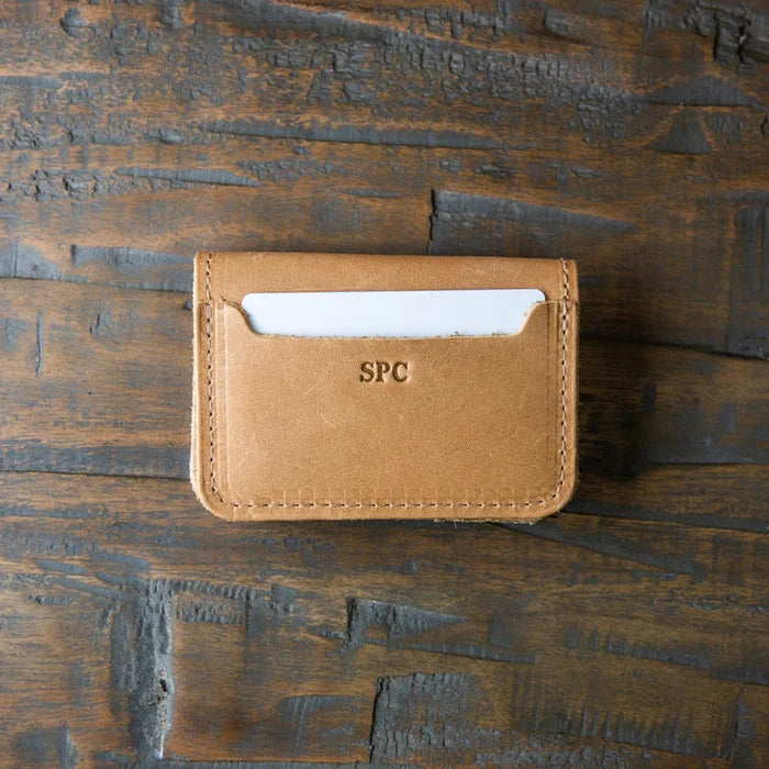 The Gates Leather Bifold Money Clip Front Pocket Wallet | Holtz Leather Co.