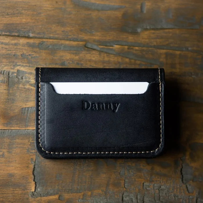 The Gates Leather Bifold Money Clip Front Pocket Wallet | Holtz Leather Co.