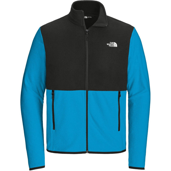 The North Face Glacier Full-Zip Fleece Jacket-The North Face-Hero Blue/TNF Black-S-Thread Logic